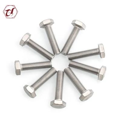 DIN933 Full Thread Hex Head Bolt M4-M52 Carbon Steel /Stainless Steel/Bass