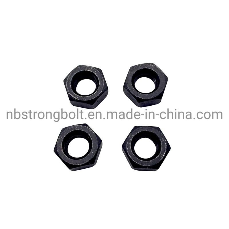 ASTM A194 Gr. 2h Heavy Hex Nut Black 3/4"-10