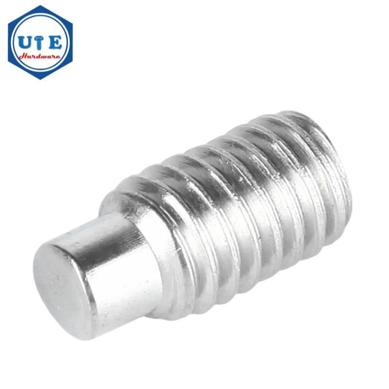 Flat Point Stainless Steel 304 Hollow Hex Socket Allen Grub Screw Slotted Set Screw