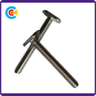 Stainless Steel Flat Tail T Head Fastener Screw for Bathroom