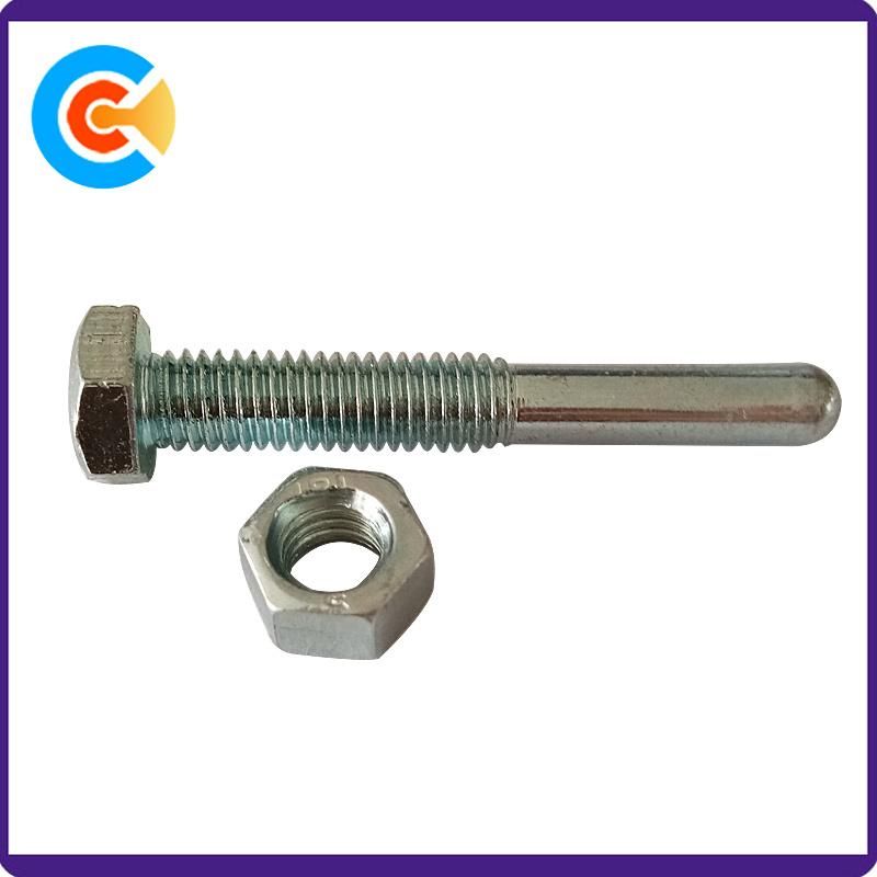 Stainless Steel Hex Nut Bolt Hexagonal Head Screw
