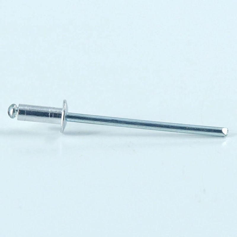 High Quality Aluminum Blind Rivet 4.0X10 Pop Blind Rivet Black Anodized Open Lantern Type DIN7337 Aluminum Blind Rivet