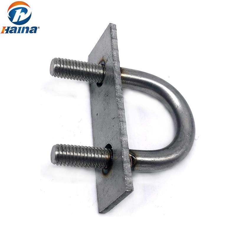 Stainless Steel Ss304 Ss316 U Bent Bolt with Nut
