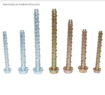 Masonry Bolt Concrete Bolt Masonry Screw Bolt Anchor Heavy Duty Concrete Screw Anchor