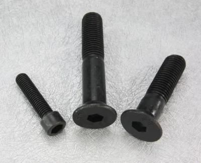 Flat and Round Head Hex Socket Screw Round Head with Knurl Hex Socket Screw Bolt