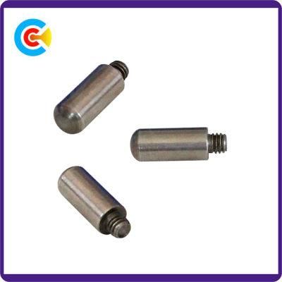 Carbon Steel 4.8/8.8/10.9 Cylindrical Head Fasteners Pin Shaft Customized Screws