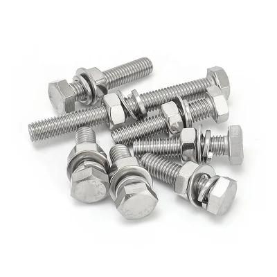 M16 5/8inch Hex Head Bolt Stainless Steel 18-8 Nuts Tornillo Fastener