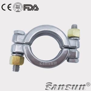 304/316L Sanitary Hygienic Stainless Steel Food Pipe Fitting Forged High Pressure Clamp 13mhp