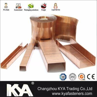 15ga 3515 Copper Carton Closing Staples for Packaging