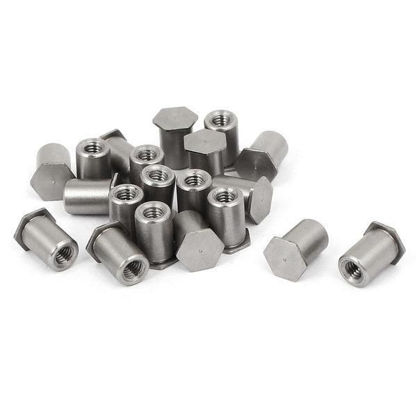 Zinc Plated Self Clinching Blind Standoff M6 Fasteners