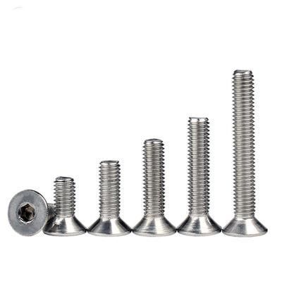Wholesale Nuts and Bolts Csk Flat Head Screw Stainless Steel DIN7991 Hexagon Socket Countersunk Head Screw
