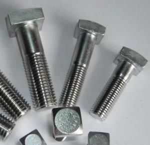 Square Head Bolt, OEM, High Strength, M6-M20, Carbon Steel