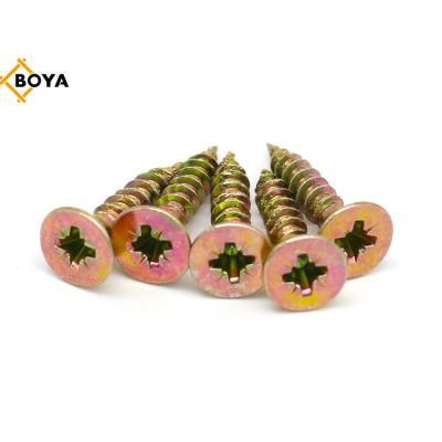 DIN7982 Cross Recessed Countersunk Head Tapping Screws Countersunk Head Tapping Screws Furniture Chipboard Screw