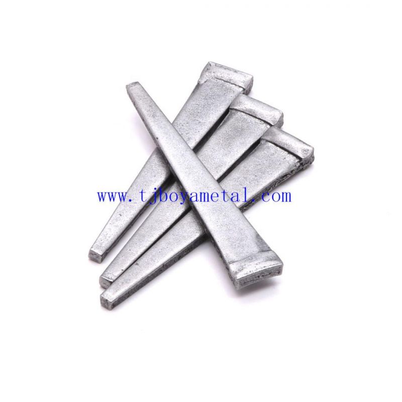 Chinese Factory Concrete Cut Masonry Nails Galvanized Steel Cut Nails