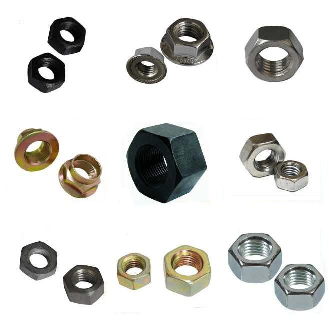 Heavy Non Standard Nut Carbon Steel/Stainless Steel Hex Nuts (DIN934)