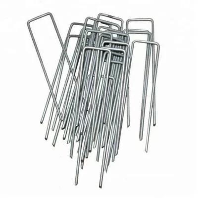 Garden Stakes/Galvanized Landscape Staples/Rust Proof SOD Pins Stakes/Fence Staple