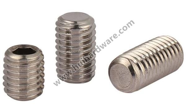 DIN916 304 Stainless Steel Hex Socket Headless Set Screw