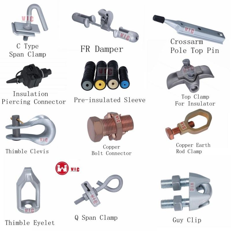 Vic Pole Line Hardware Galvanized Double Upset Bolt