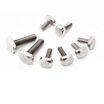 Hardware Fasteners 304 Stainless Steel M8 M6 T Head Track Bolt