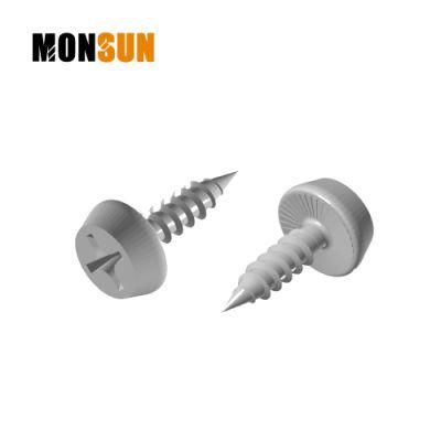 High Quality Carbon Steel Phillips Drive Black Phosphated Clear Zinc Plated Pan Framing Serrated Head Slots Underhead Drywall Screw