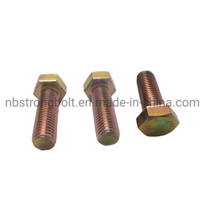 Yzp DIN933 Hex Bolt with Cl. 8.8