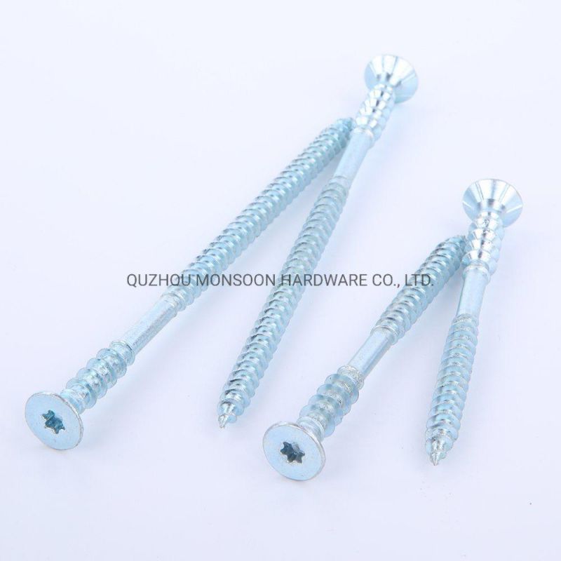Countersunk Torx Recess Head Special Wood Screws with Ribs