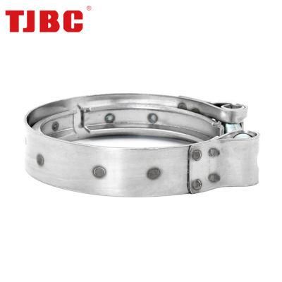 China Good Price Stainless Steel Exhaust V Band Clamp Sets Pipe Band Clamps