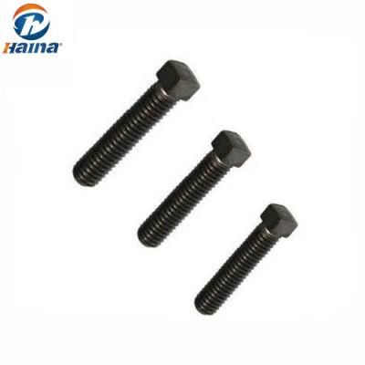 Carbon Steel Black Square Head Set Screws-8.8