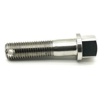 M4 M12 M10 304 Stainless Steel Screw Bolts 8mm-30mm Length Hollow Hex Head Bolt with Hole