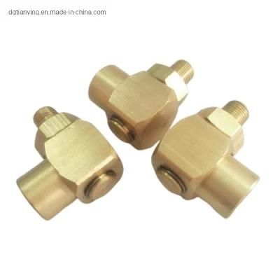 Misumi Brass Angle 90 Degree Swivel Water Male Hose Nipple
