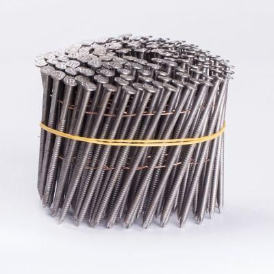 Polished Ring Shank Coil Nails