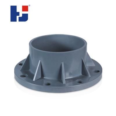Best Price HJ DIN Standard Water Supply Ts Flange UPVC Material Pipe Fittings