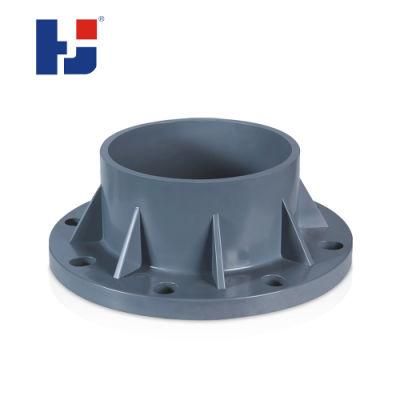 Best Price HJ DIN Standard Water Supply Ts Flange UPVC Material Pipe Fittings