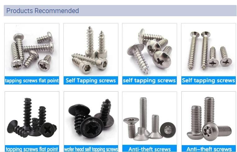 Hex Head Bolt with Nut Stainless Steel A2, A4 Material
