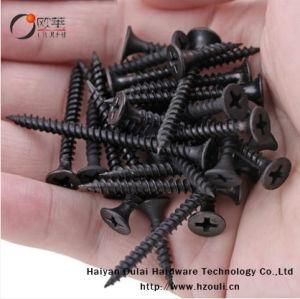 Drywall Screw Black Tapping Bugle Head Screw C1022 Phillips Machine Screw for Sale