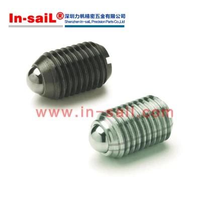 Spring Plungers with Slot and Ball, Steel K0309