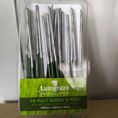 U Type Nail SOD Landscaping Galvanized Garden Grand Cloth Turf Steel Staples Nails