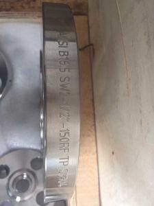 Quality ANSI 304 Forged Socket Weld Flange (CLASS 150 SS304)