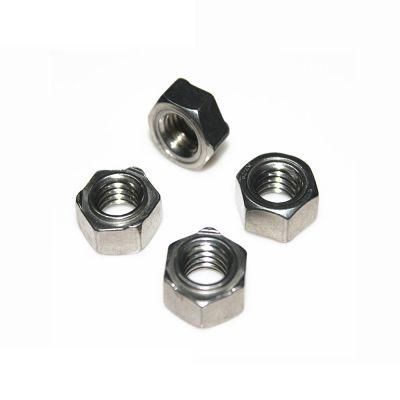 Colored Insert Zinc Plated Hex Nut Weld Nuts