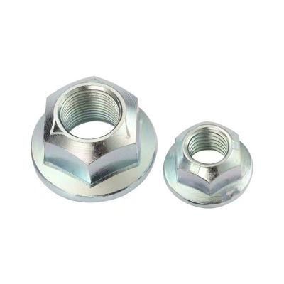 Best Standard Hex Welding Nuts Colouring Zinc Locking Flange Nuts Hexagon Flange Nut