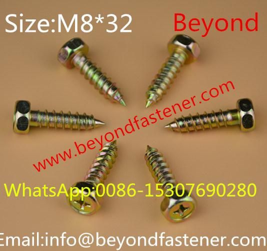 Paint Screw Color Head Screw Tek Screw Bimetal Screw