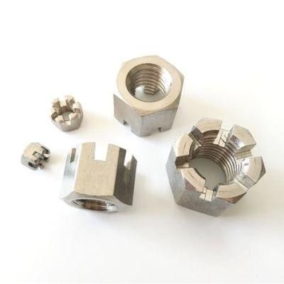 All Size Zinc Hex Slotted / Castle Nut DIN937