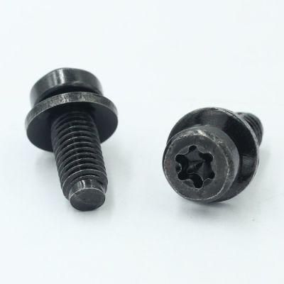 Black Hexagon Head Screws High Precision Adjustment Combined Screw
