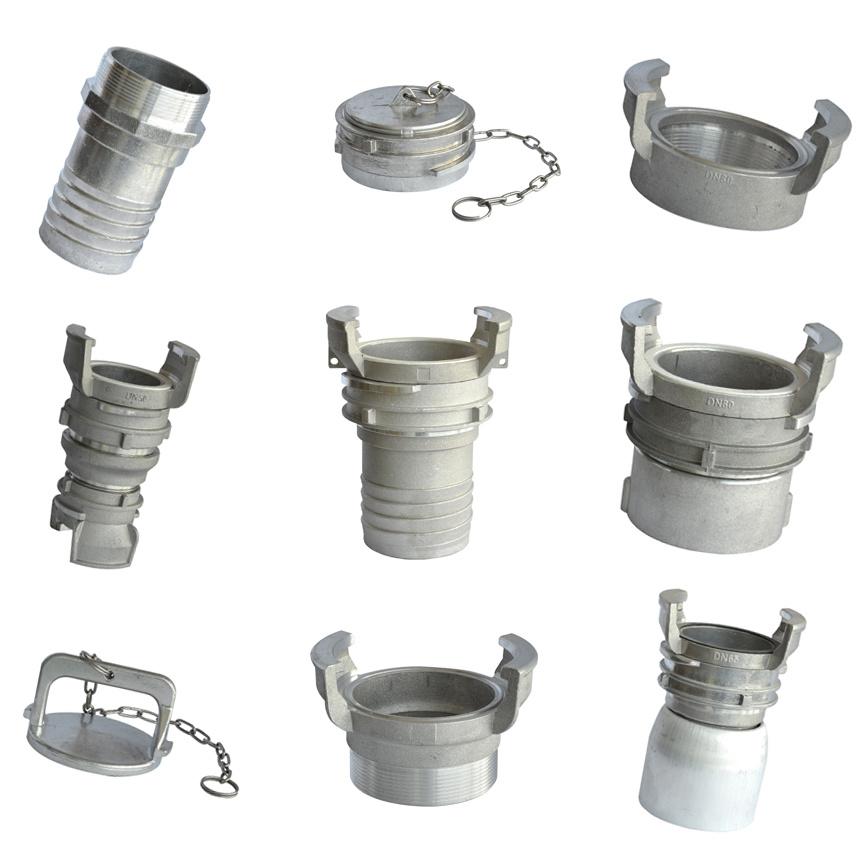 Aluminum DSP Guillemin Hose Tail Coupling
