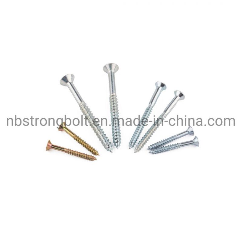 DIN7505 Chipboard Screw with Zinc