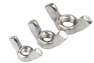 Customized Stainless Steel Butterfly Casting Nuts DIN315 Wing Nut Metal Stainless Steel Formwork Tie Rod Scaffolding Casting Wing Nuts