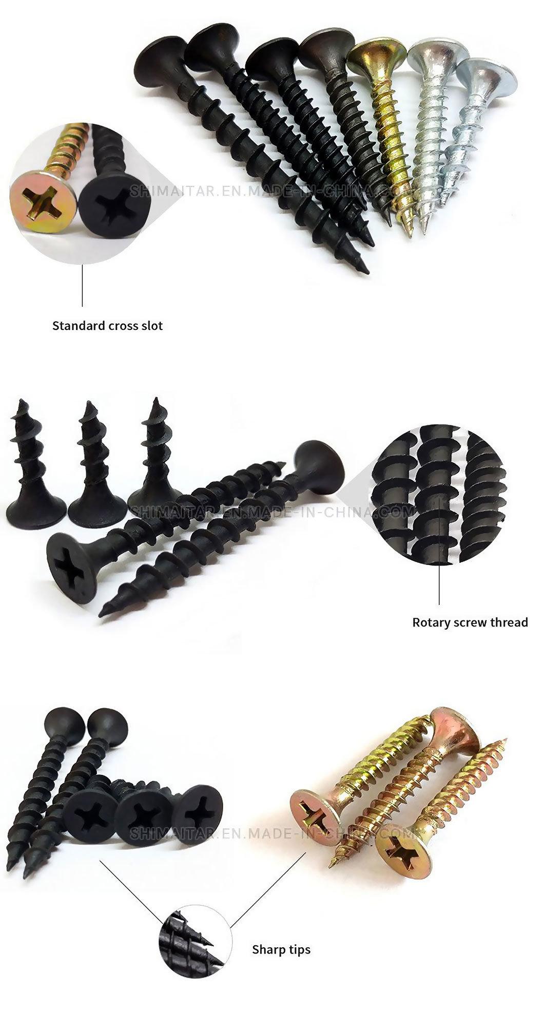 Shimai Drywall Screws/Iron or Other Metal Drywall Screw for Gypsum Board