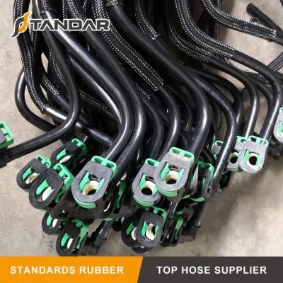 High Temperature SAE9.89 Auto Quick Connector Nylon Fuel Line Assembly