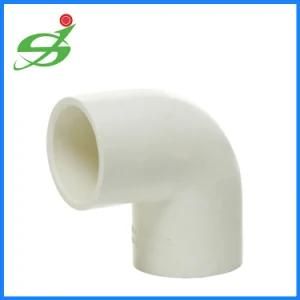 Plastic Pipe Fitting with White Color