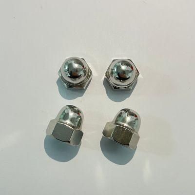 High Quality DIN1587 304 Stainless Steel Hex Domed Cap Nut for Screw